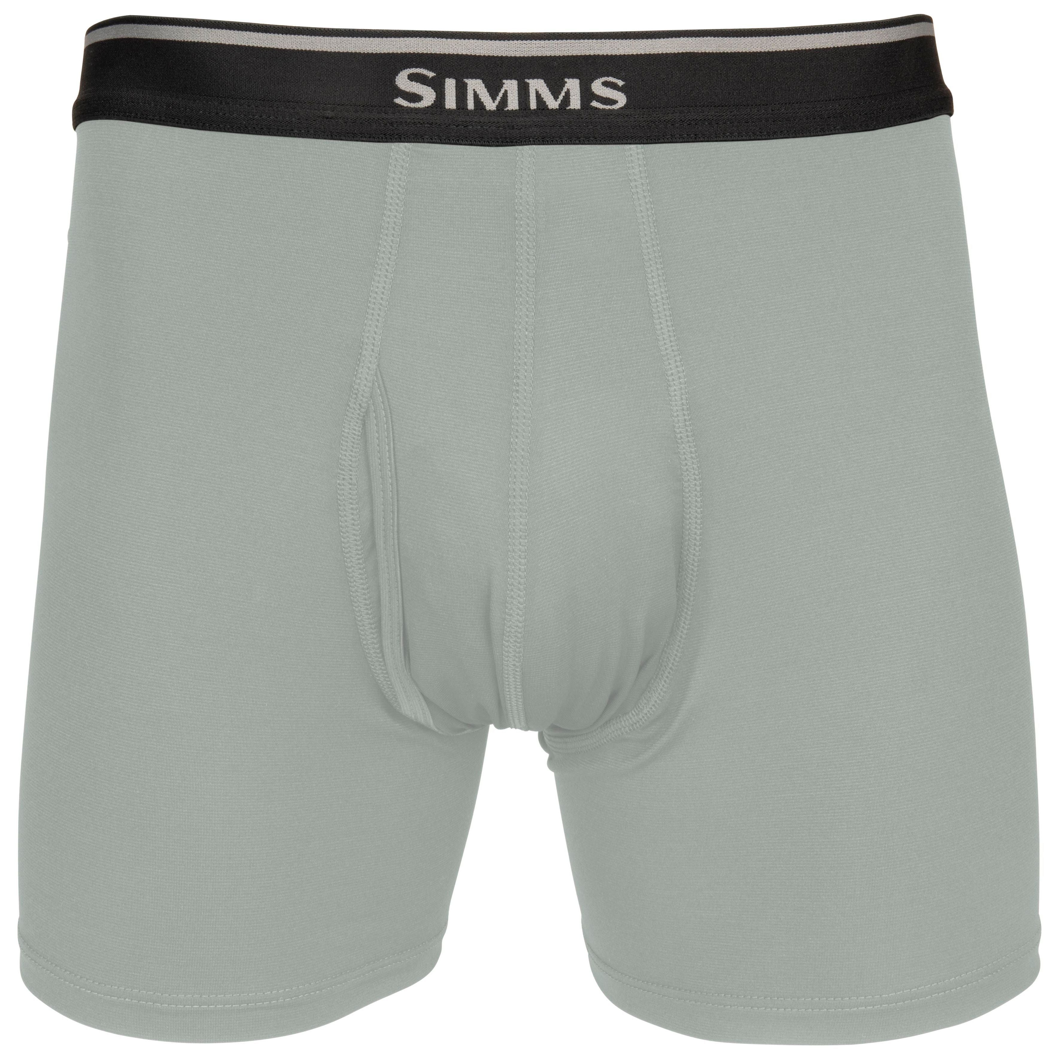 Simms Cooling Boxer Brief Sterling Image 01