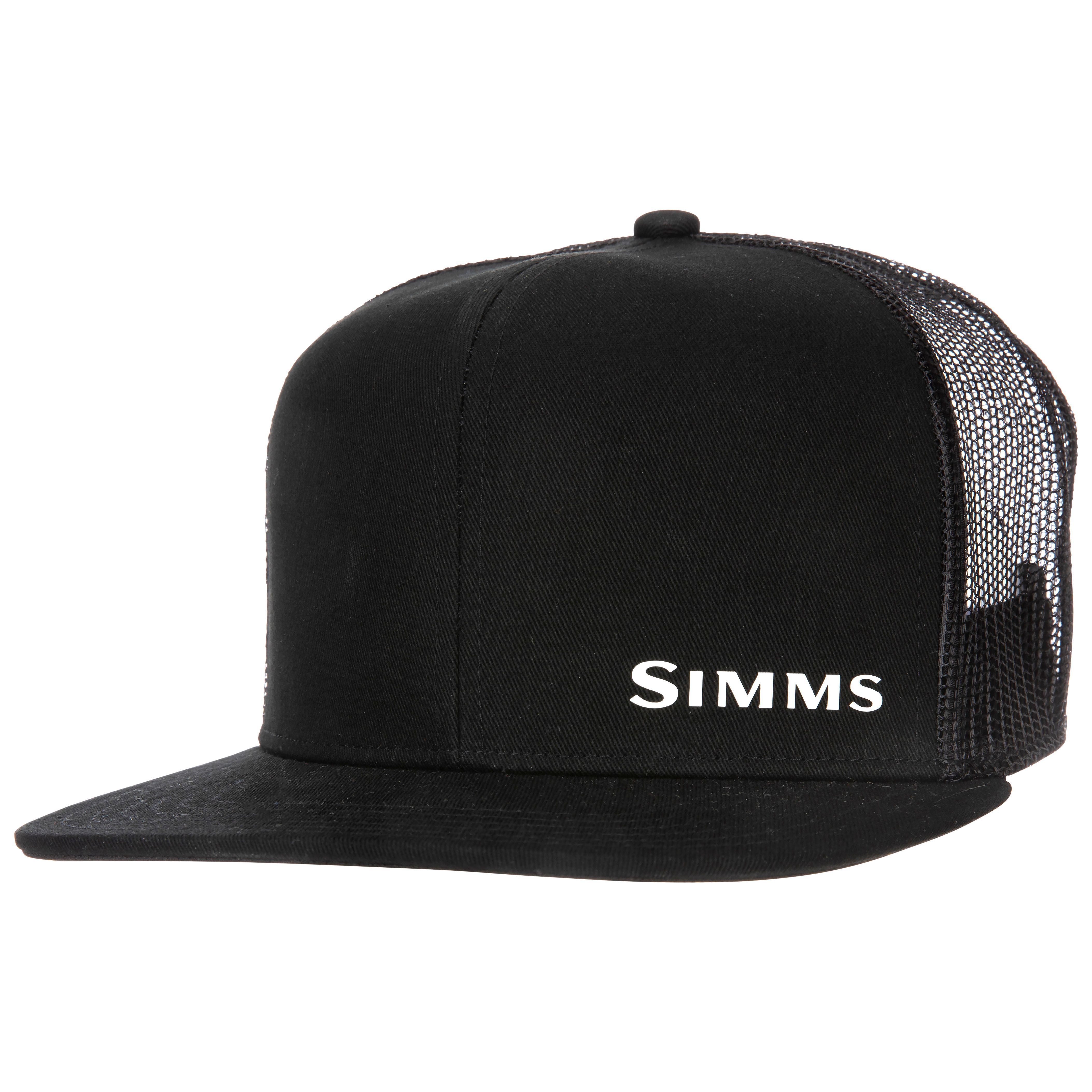 Simms CX Flat Brim Cap Black Image 01
