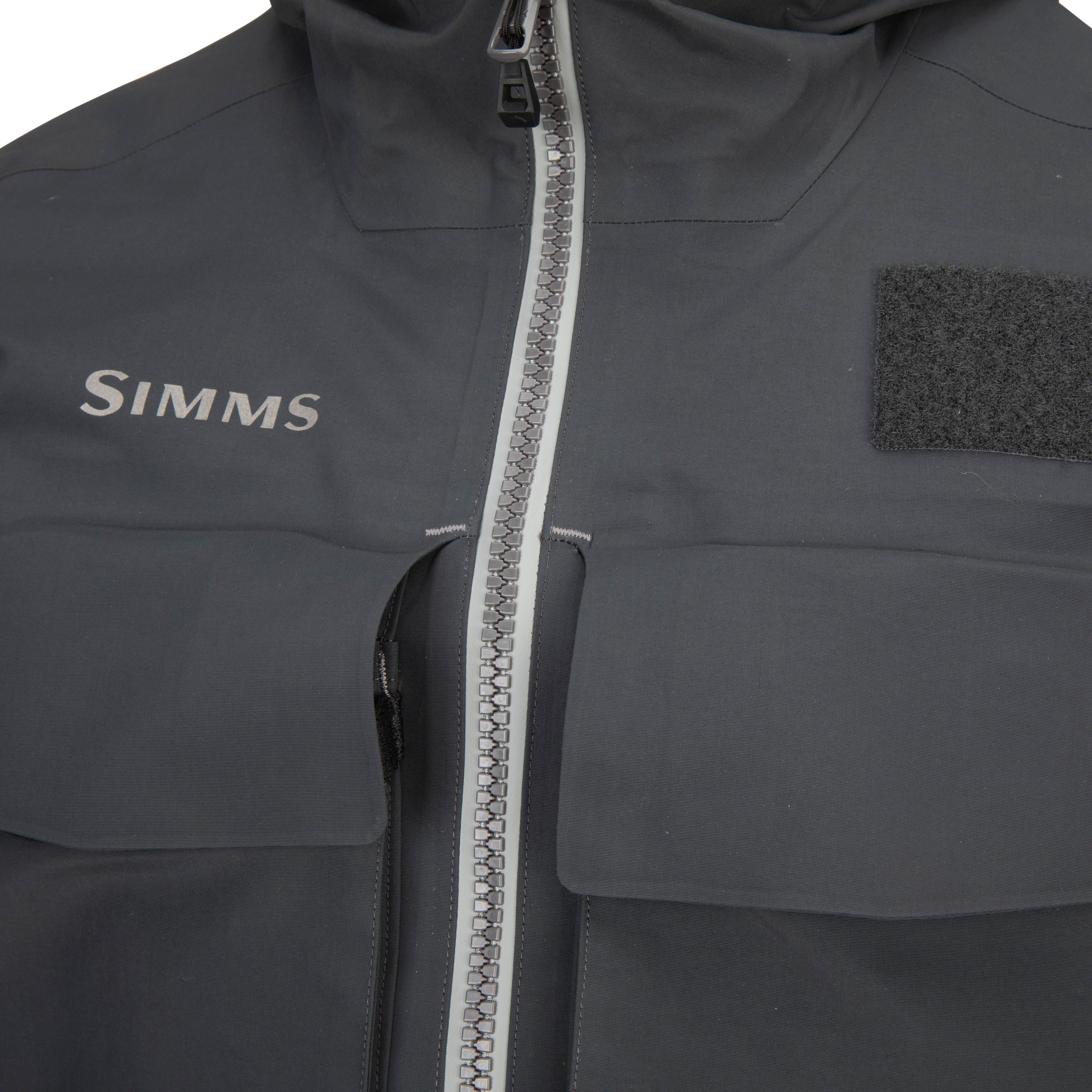 Simms Guide Classic Jacket Carbon Image 17