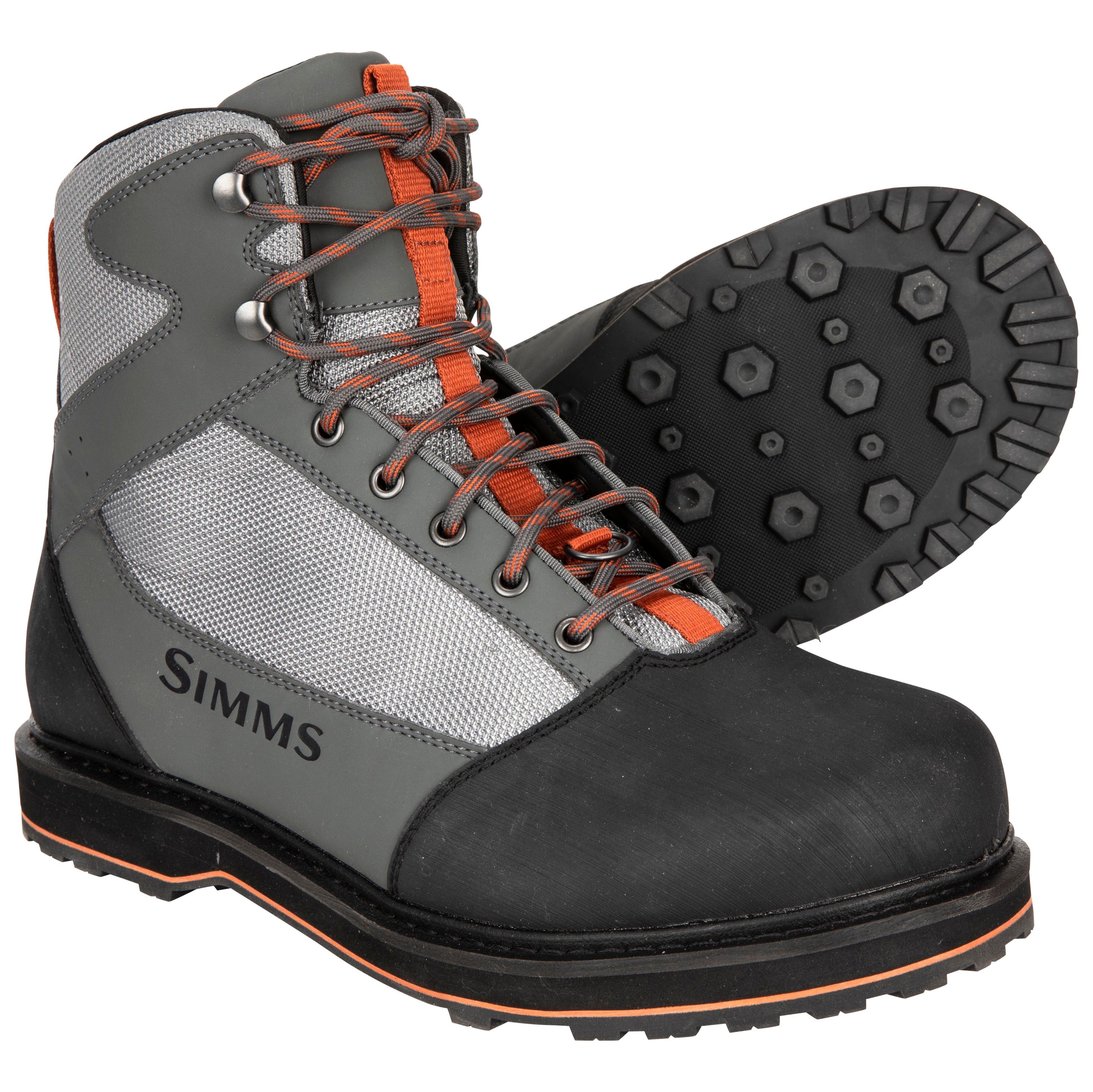 Simms Tributary Boot - Rubber Striker Grey Image 01