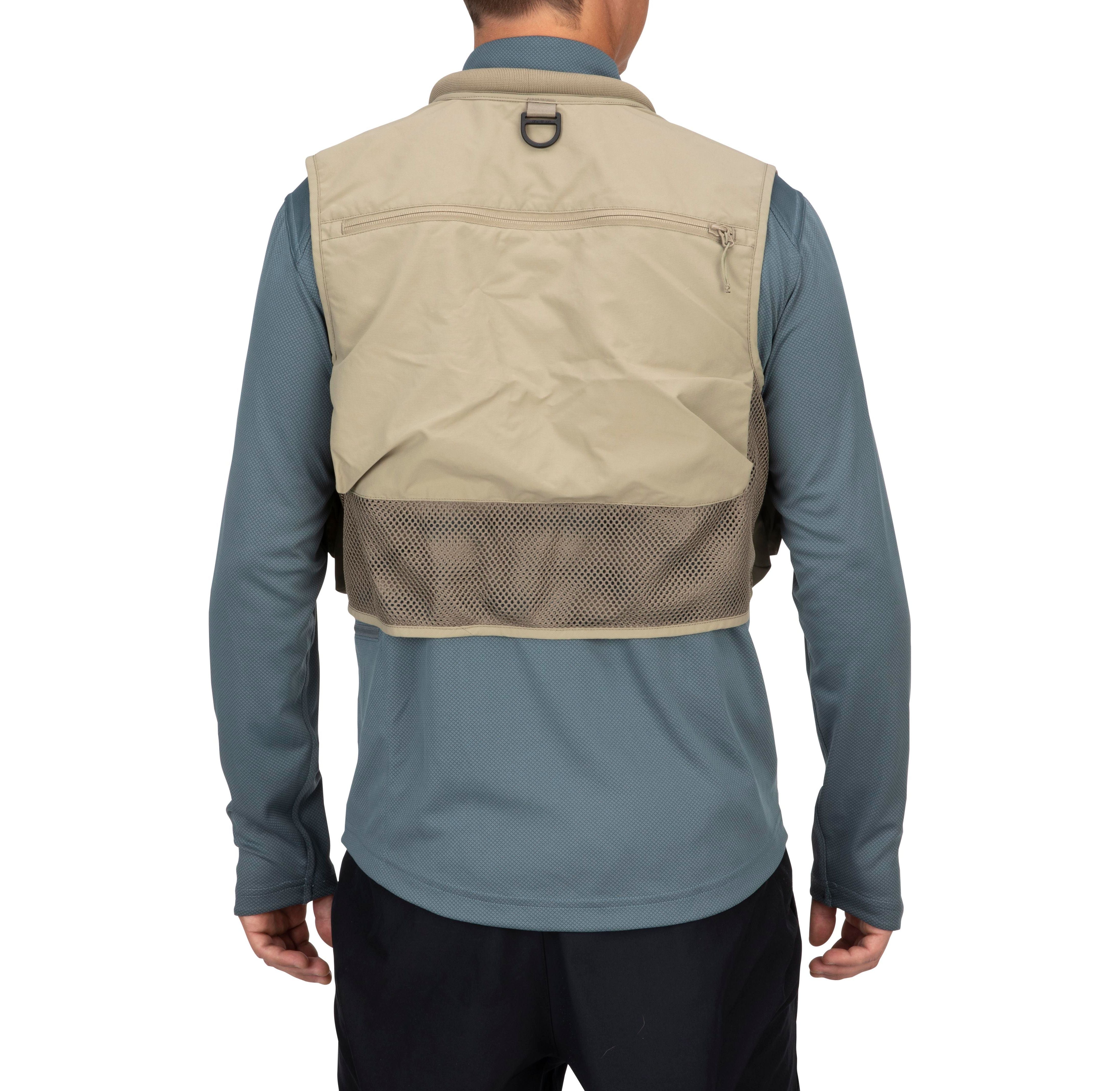 Simms Tributary Vest Tan Image 05