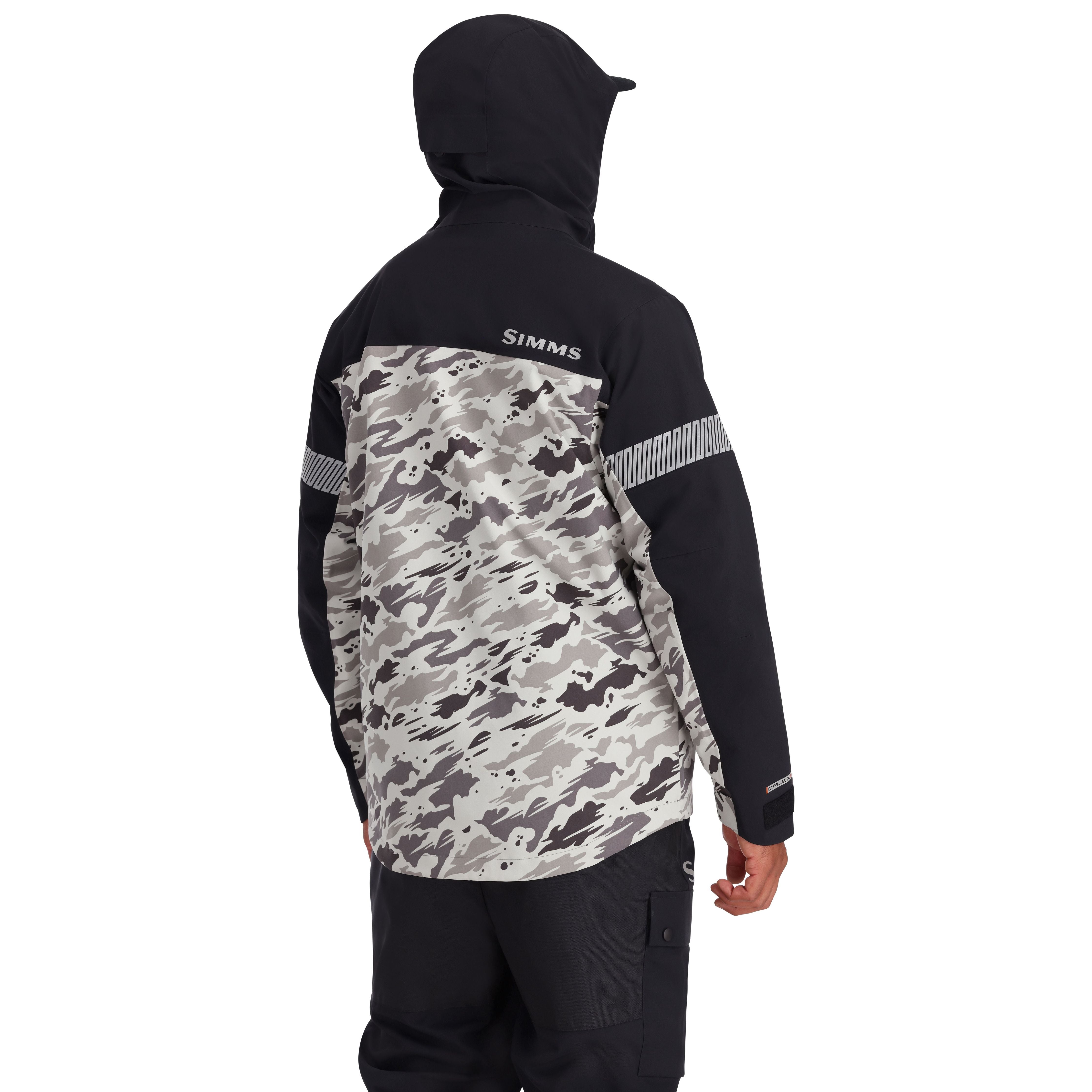 Simms CX Jacket Ghost Camo Steel Image 03