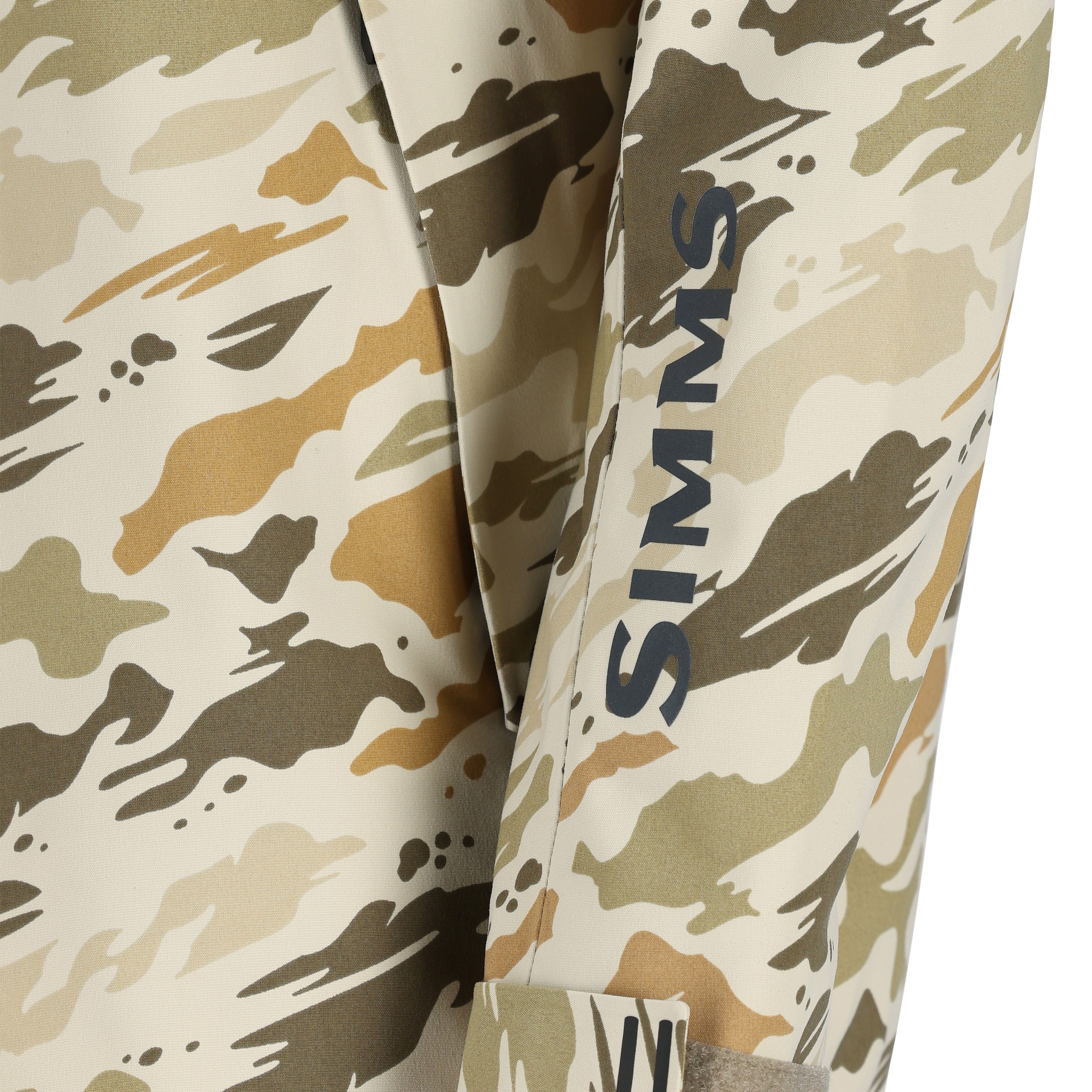 Simms CX Jacket Ghost Camo Stone Image 02