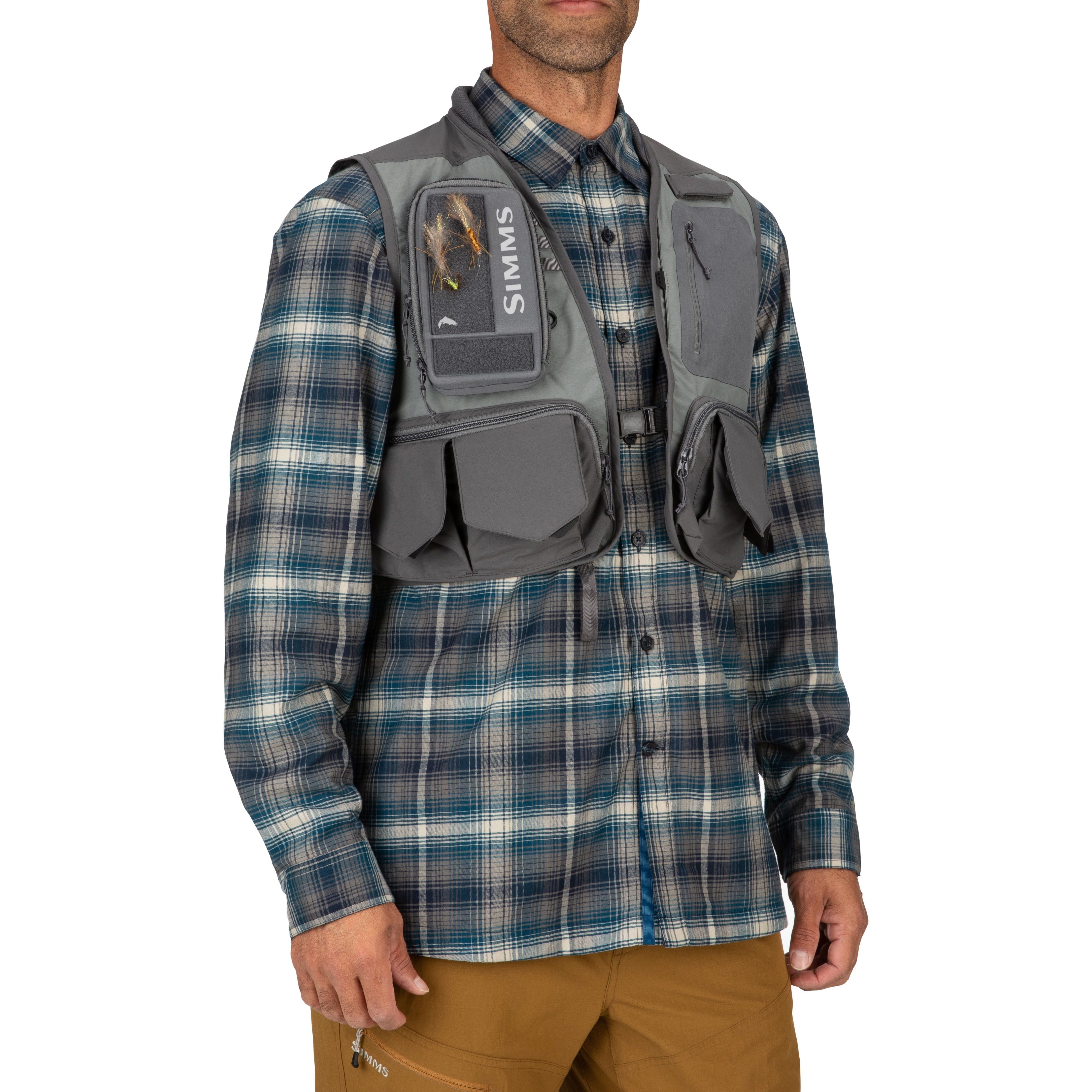 Simms Freestone Vest Pewter Image 07