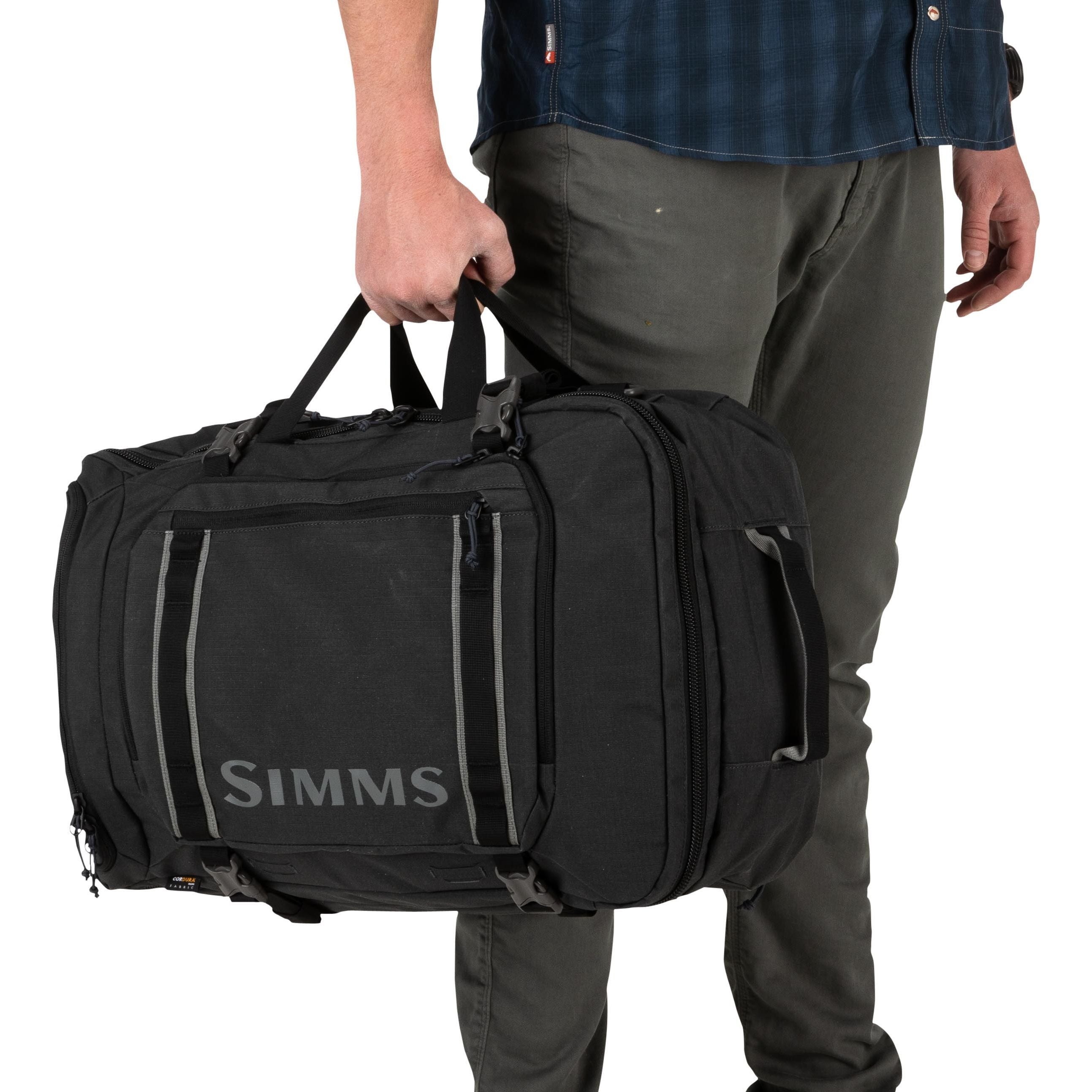 Simms GTS Tri Carry Duffel - 45L Carbon Image 16
