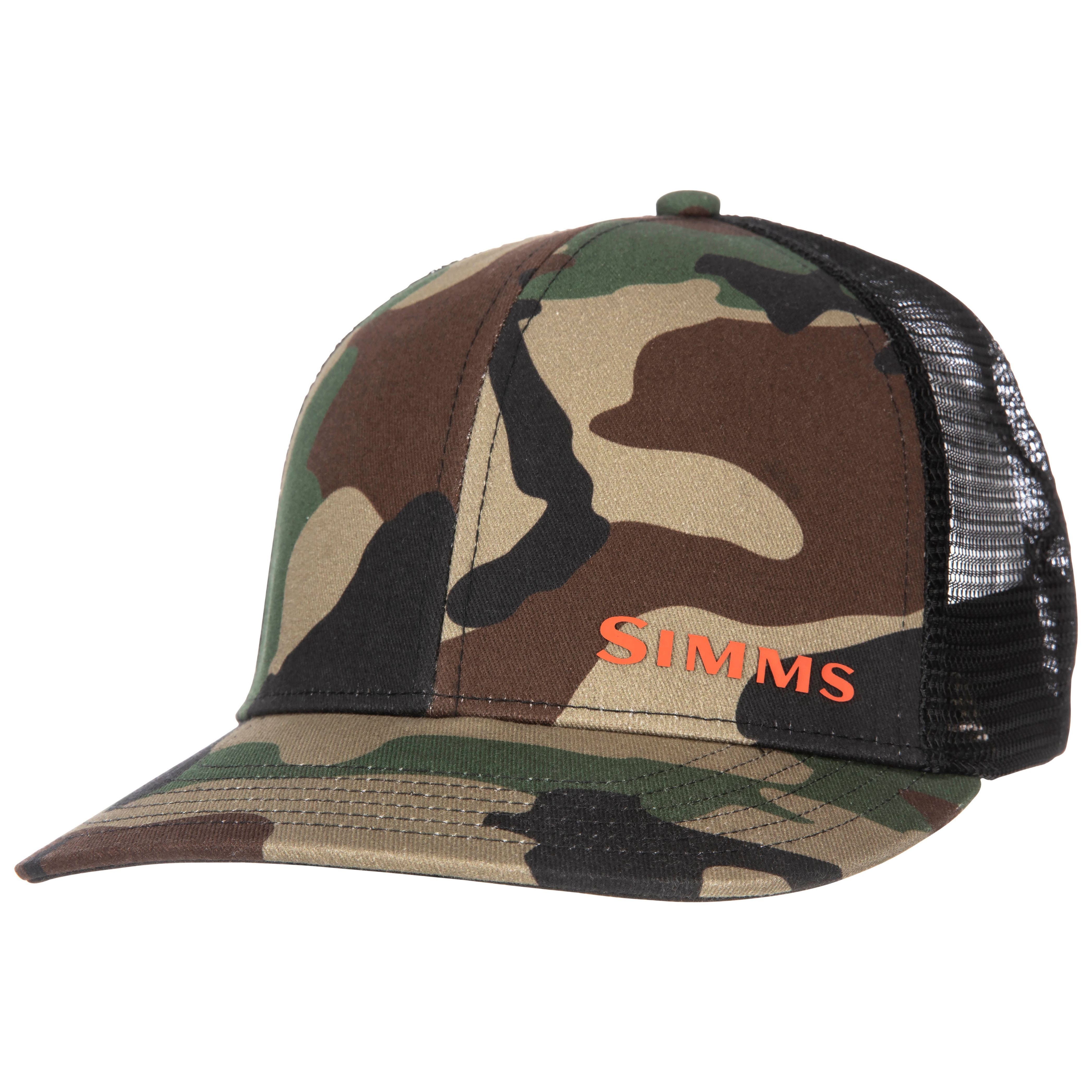 Simms ID Trucker Woodland Camo Image 01