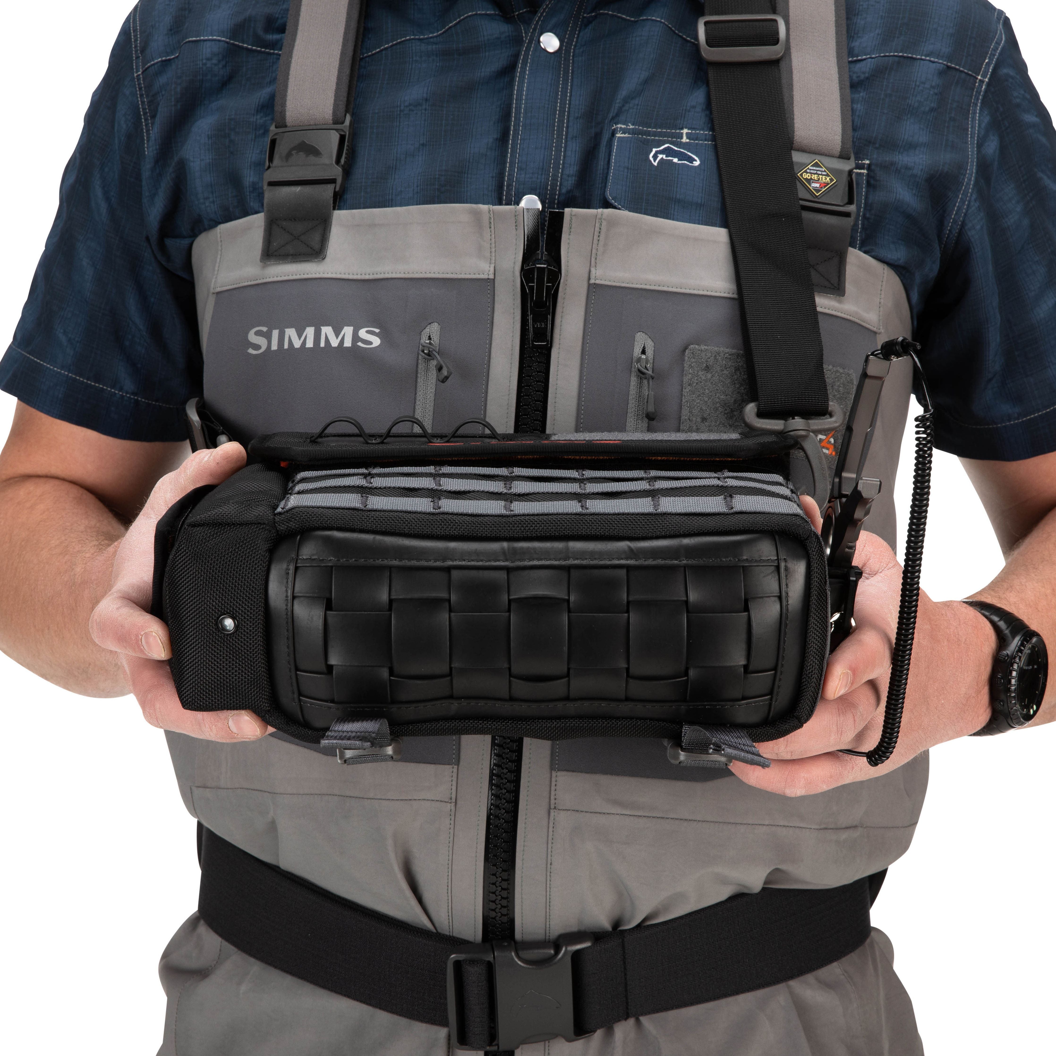 Simms Open Water Tactical Waist Pack Black Image 11