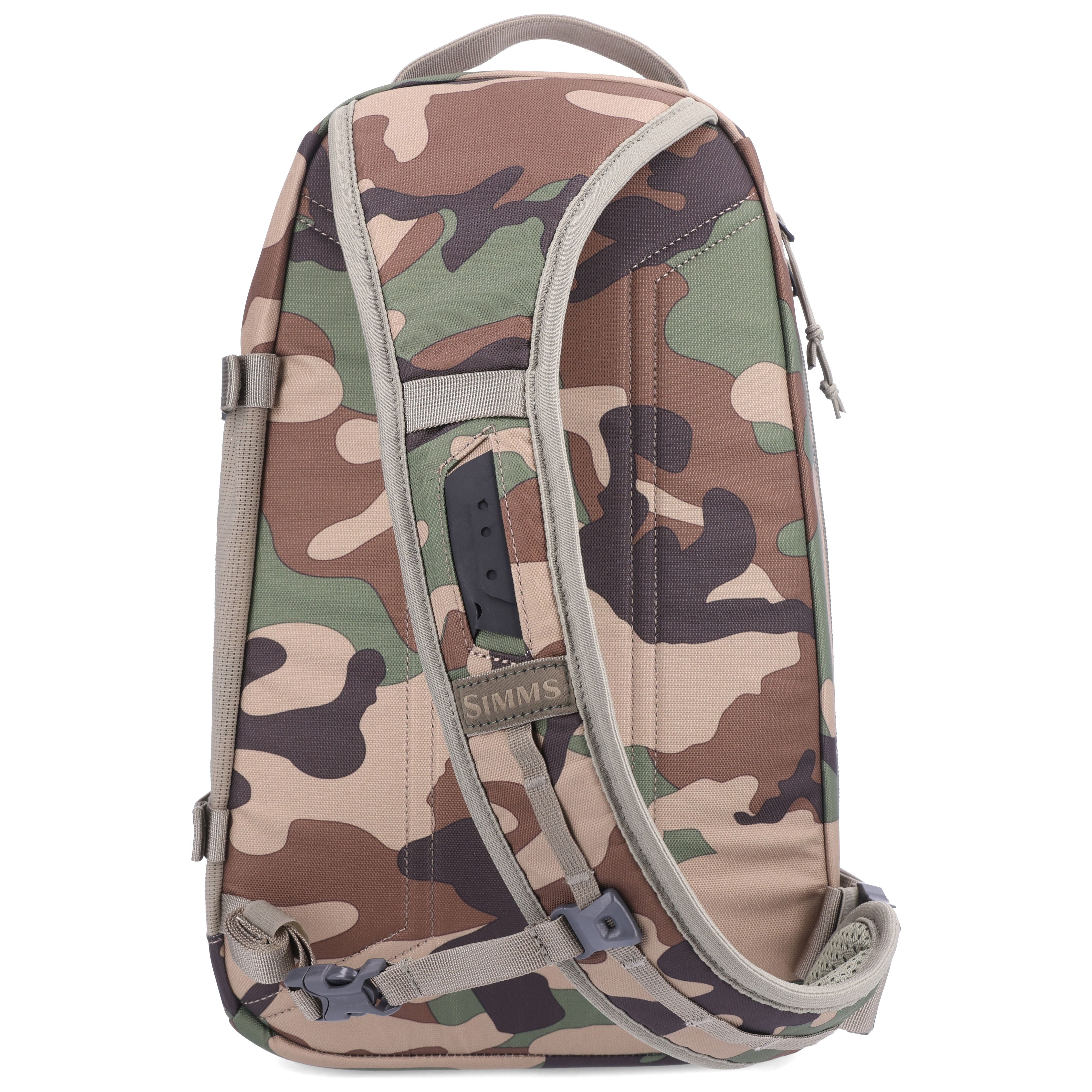 Simms Tributary Sling Pack Woodland Camo Image 02