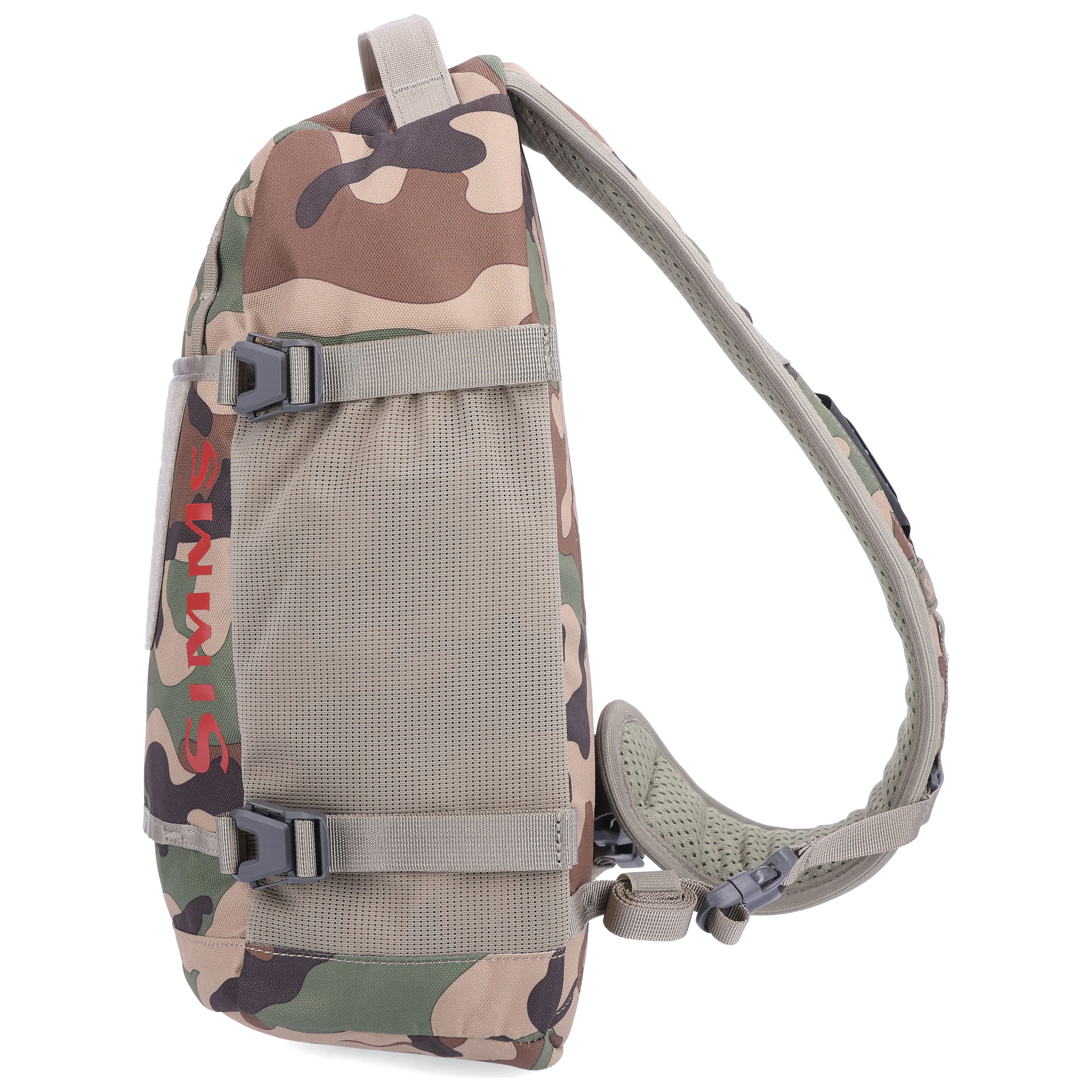Simms Tributary Sling Pack Woodland Camo Image 03