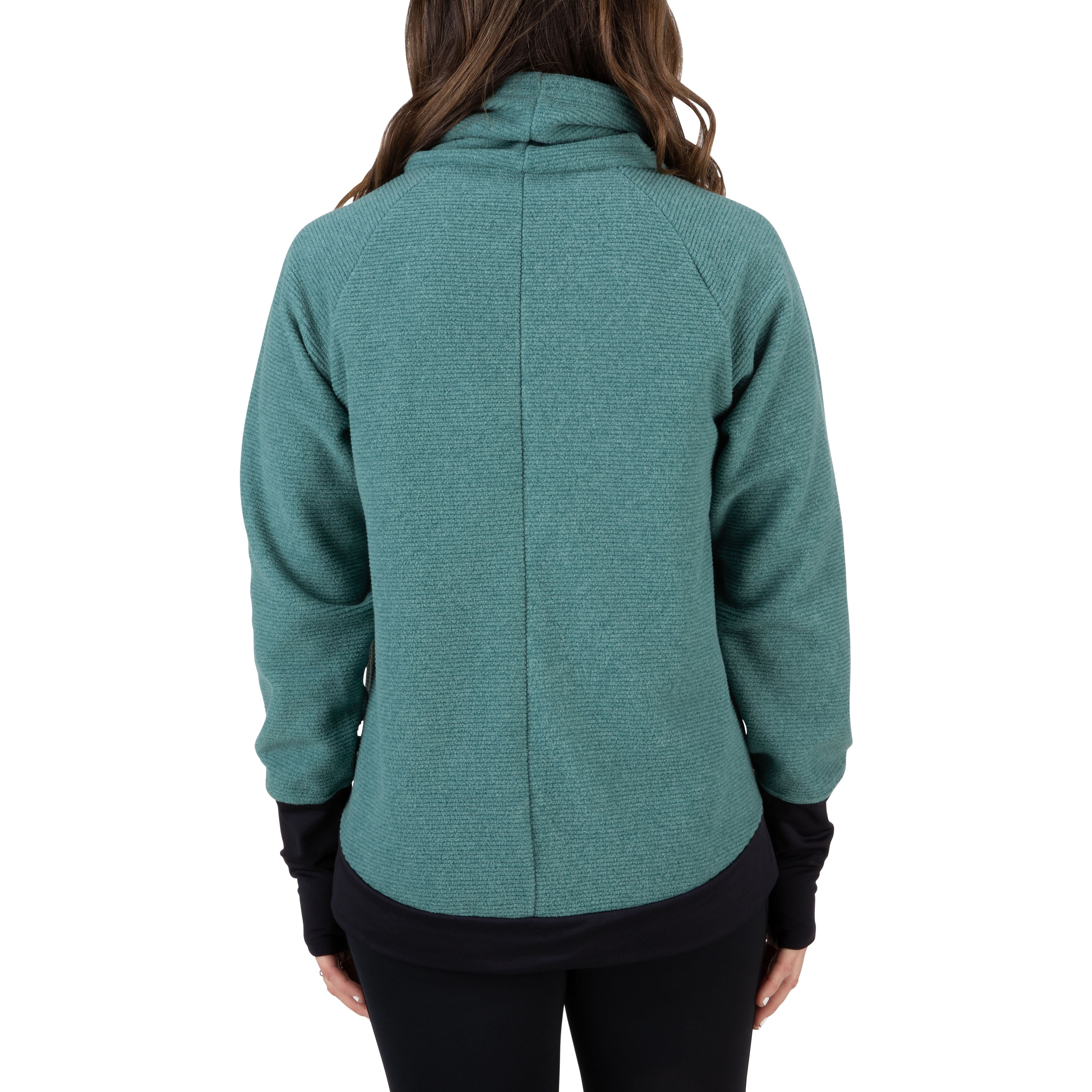 Simms Women's Rivershed Sweater Avalon Teal Image 06