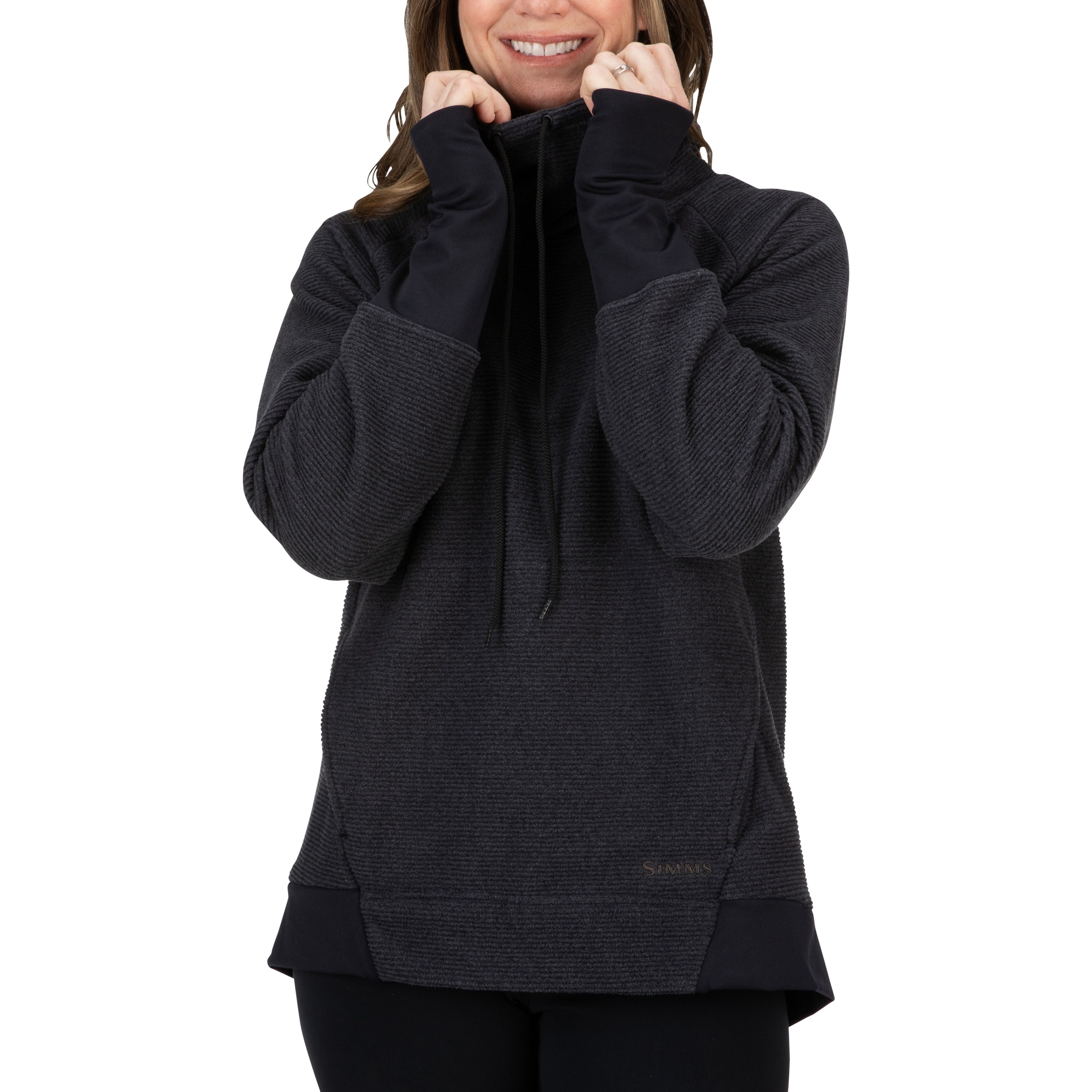 Simms Women's Rivershed Sweater Black Image 03