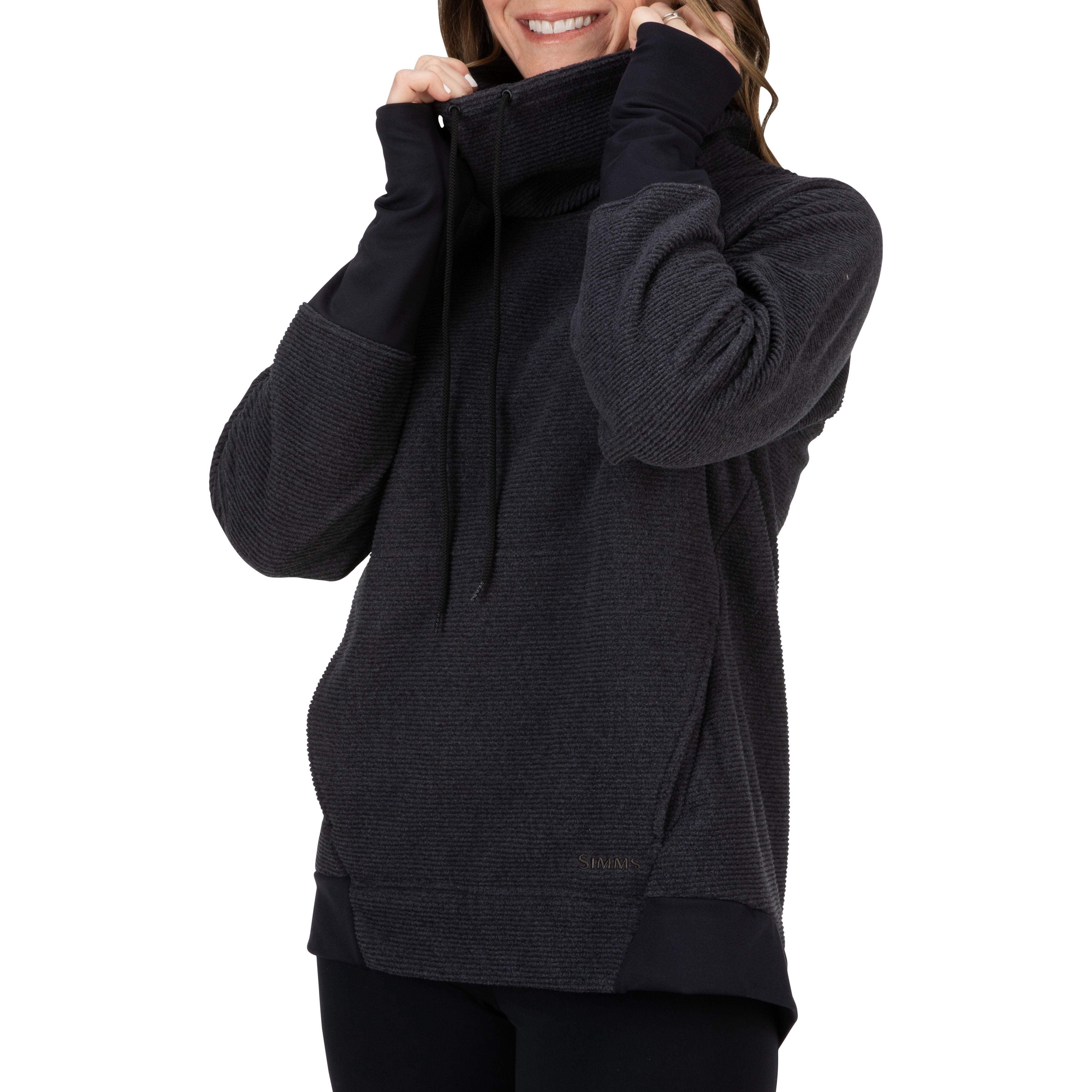 Simms Women's Rivershed Sweater Black Image 04