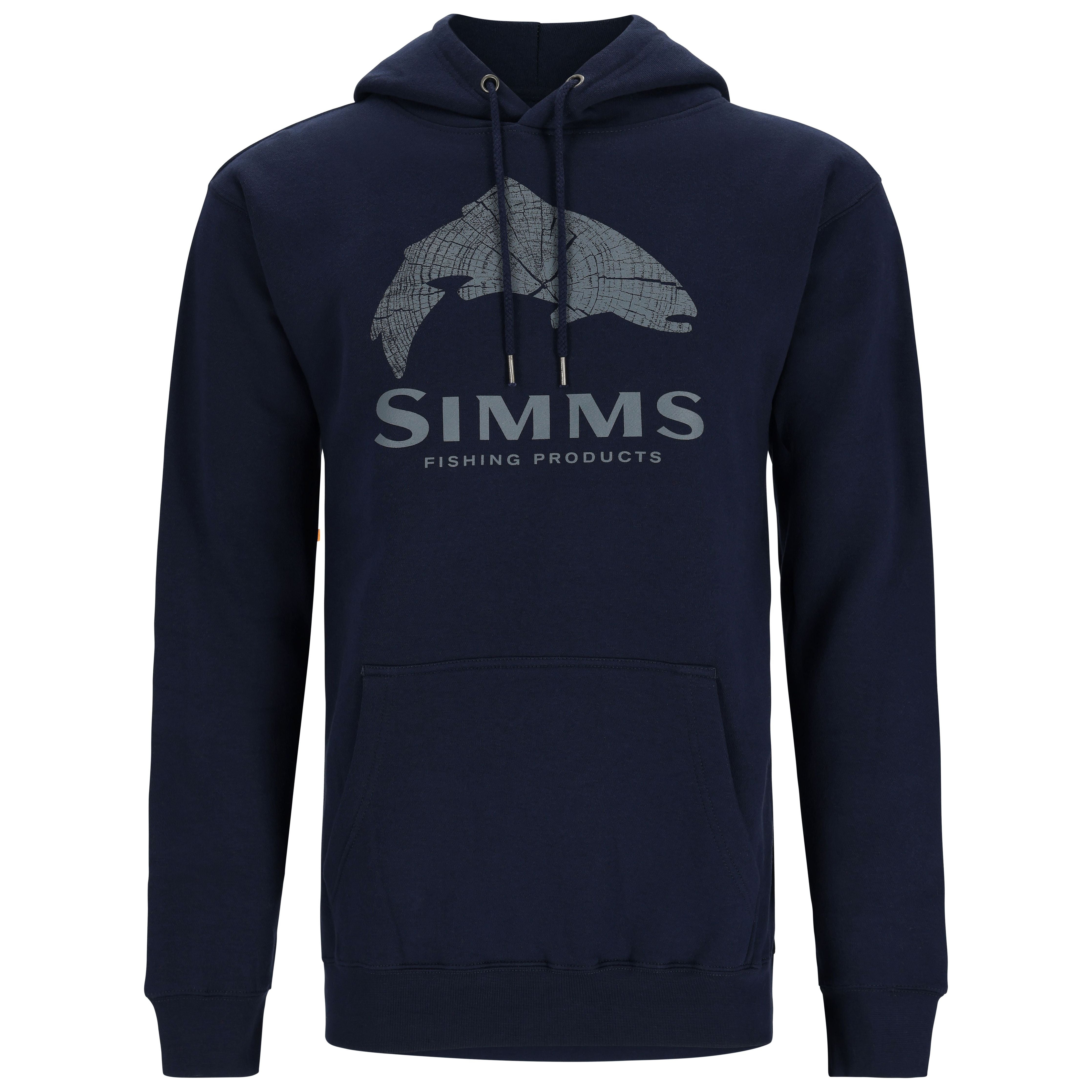 Simms Wood Trout Fill Hoody Navy Image 01