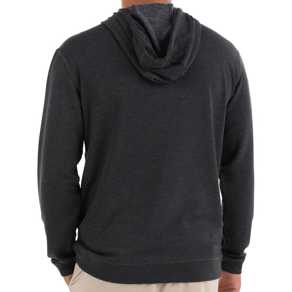 Free Fly Bamboo Fleece Pullover Hoody Heather Black Image 2