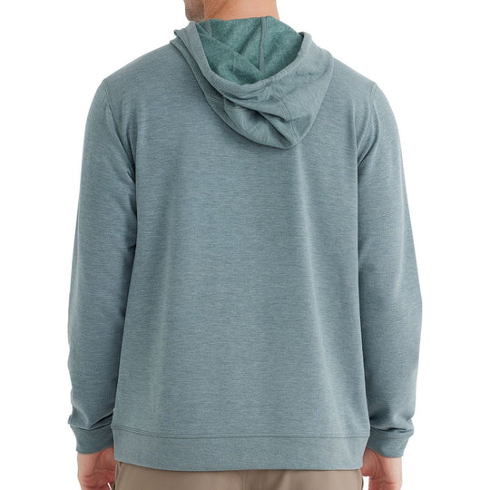 Free Fly Bamboo Fleece Pullover Hoody Heather Juniper Image 2
