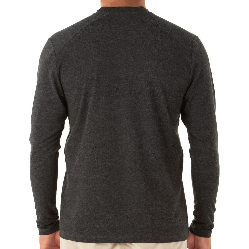 Free Fly Apparel Men's Bamboo Flex Long Sleeve Henley | Tailwaters Fly Fishing