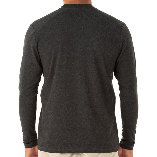 Free Fly Apparel Men's Bamboo Flex Long Sleeve Henley | Tailwaters Fly Fishing