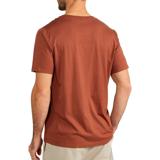 Free Fly Bamboo Heritage Short Sleeve Henley | Tailwaters Fly Fishing