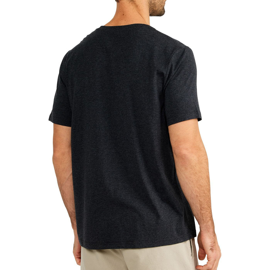 Free Fly Bamboo Heritage Short Sleeve Henley | Tailwaters Fly Fishing