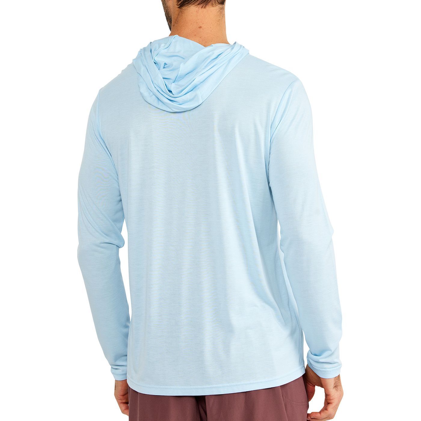 Free Fly Bamboo Lightweight Shore Hoody Blue Bird Image 2