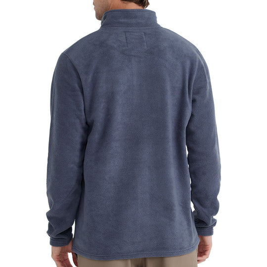 Free Fly Bamboo Polar Fleece Snap Pullover Indigo Image 2