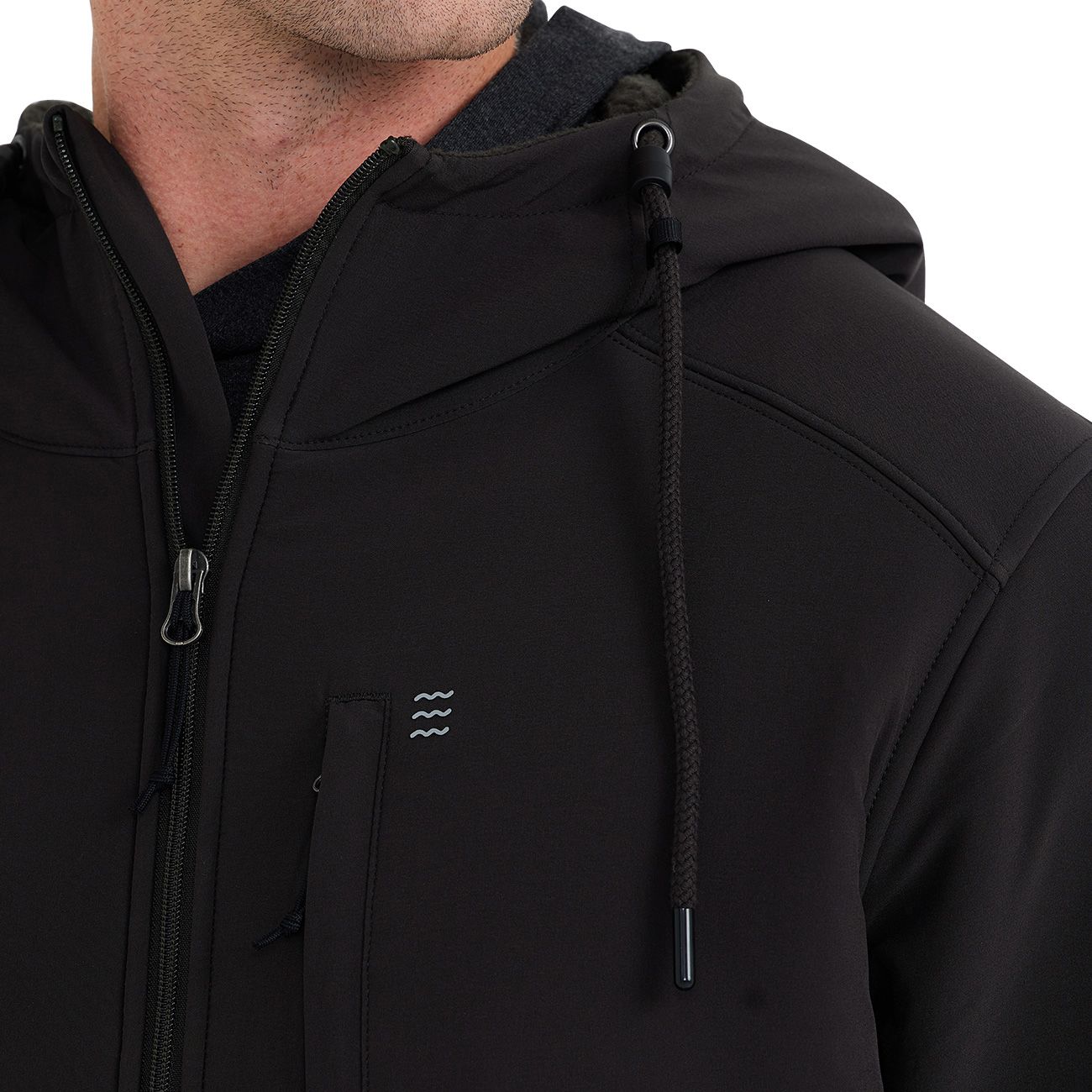 Free Fly Bamboo Sherpa Element Jacket Onyx Image 3