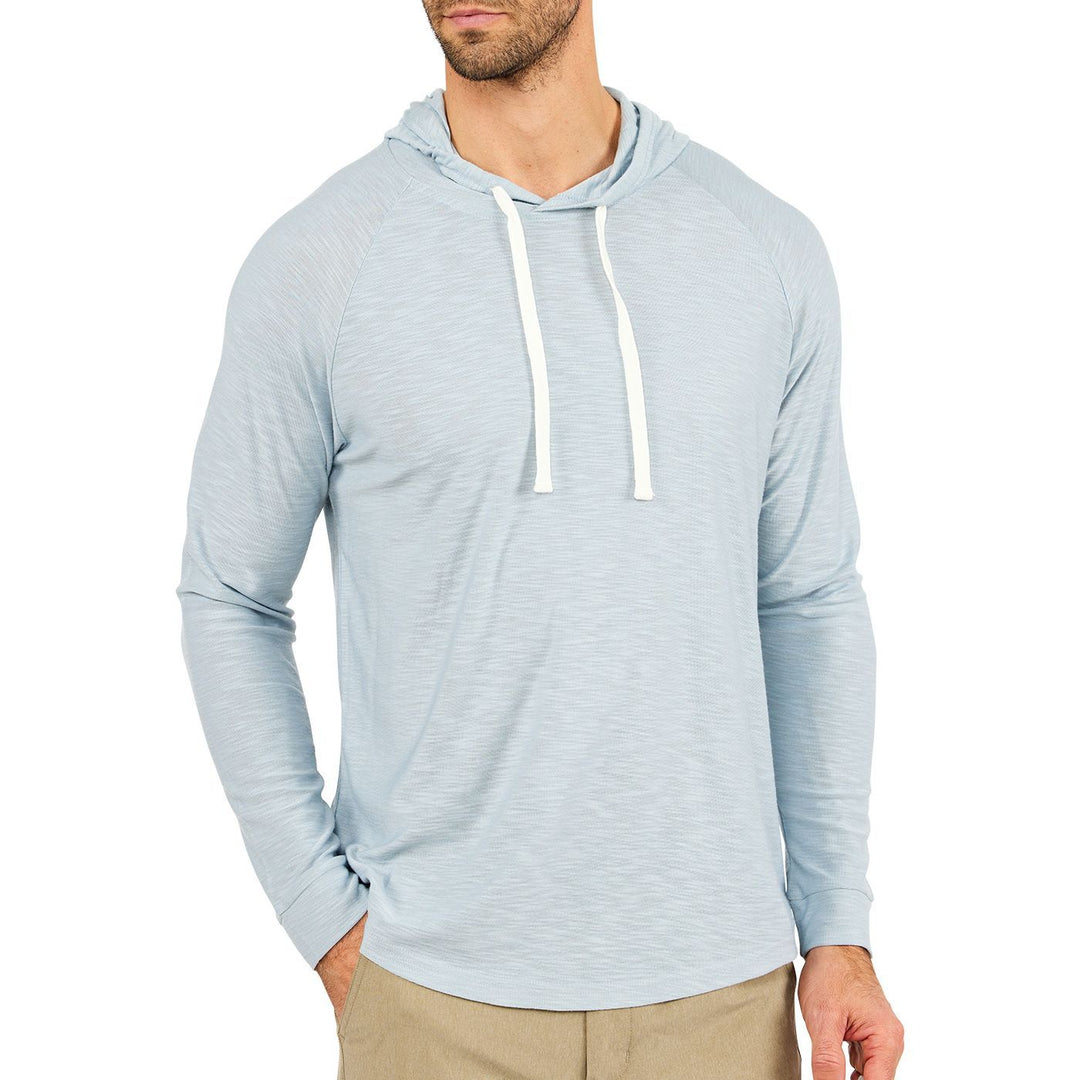 Free Fly Bamboo Slub Hoody Bay Blue Image 1