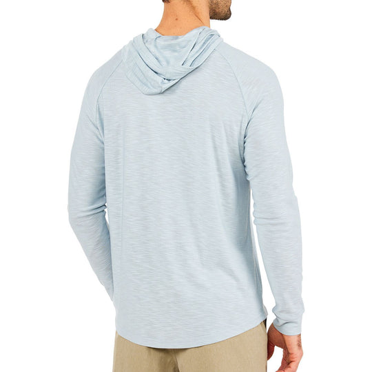Free Fly Bamboo Slub Hoody Bay Blue Image 2