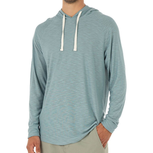 Free Fly Bamboo Slub Hoody Stone Blue Image 1
