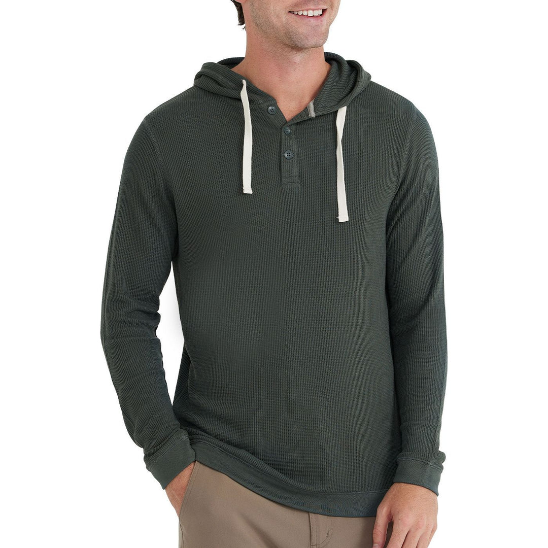 Free Fly Bamboo Waffle Hoody | Tailwaters Fly Fishing