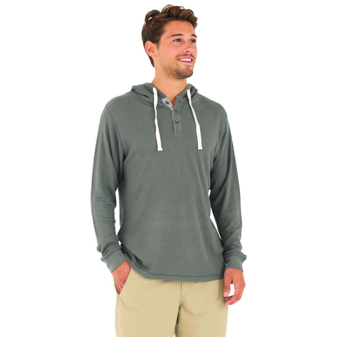 Free Fly Bamboo Waffle Hoody | Tailwaters Fly Fishing