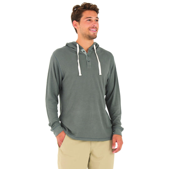 Free Fly Bamboo Waffle Hoody | Tailwaters Fly Fishing