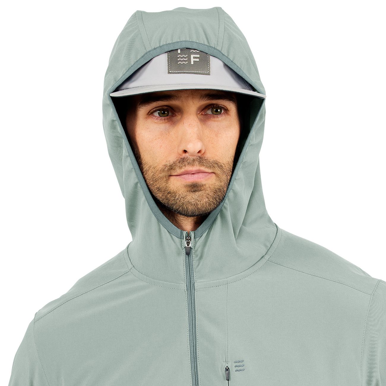 Free Fly Breeze Jacket Green Haze Image 3