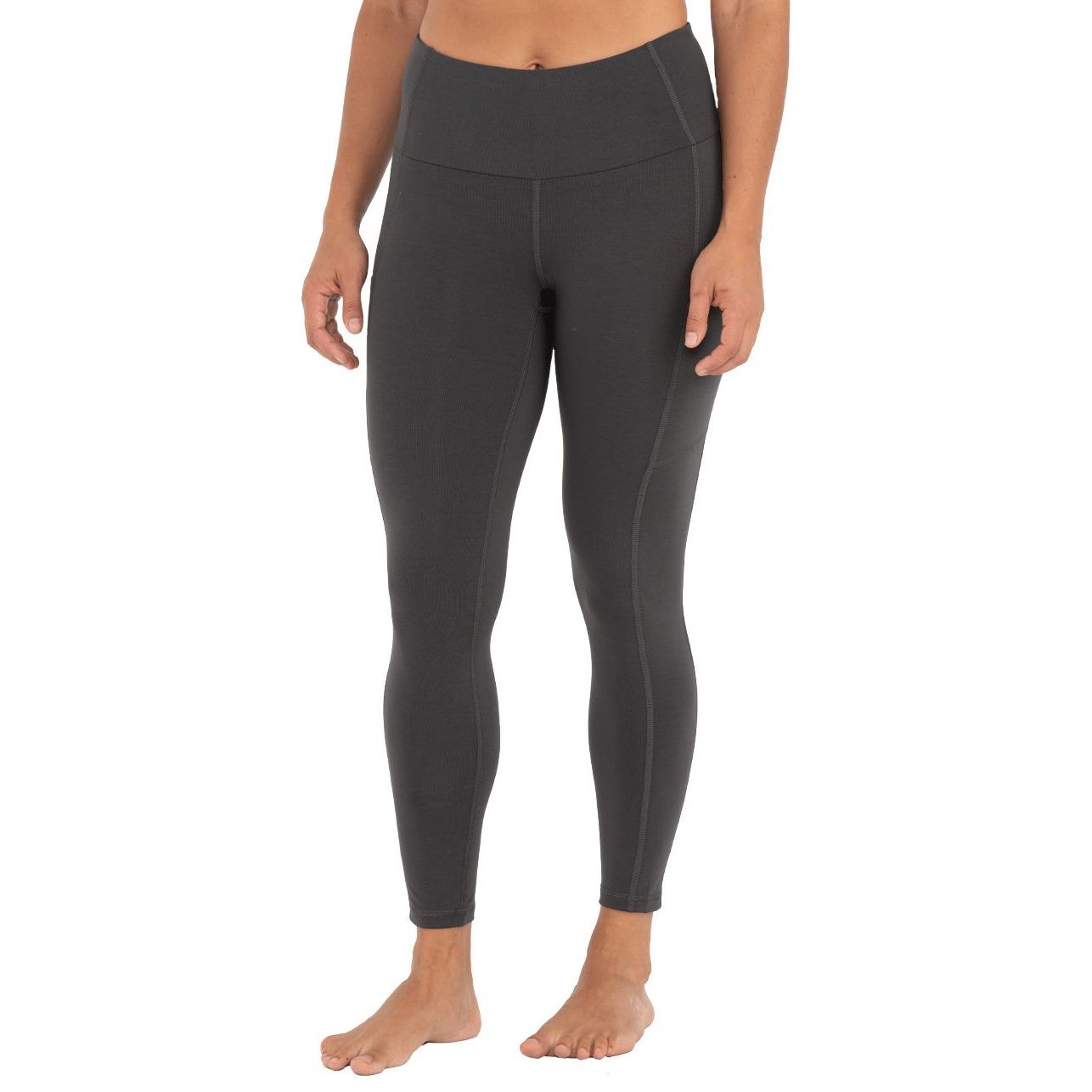 Free Fly Women's Bamboo Daily Tight Dark Charcoal Image 1