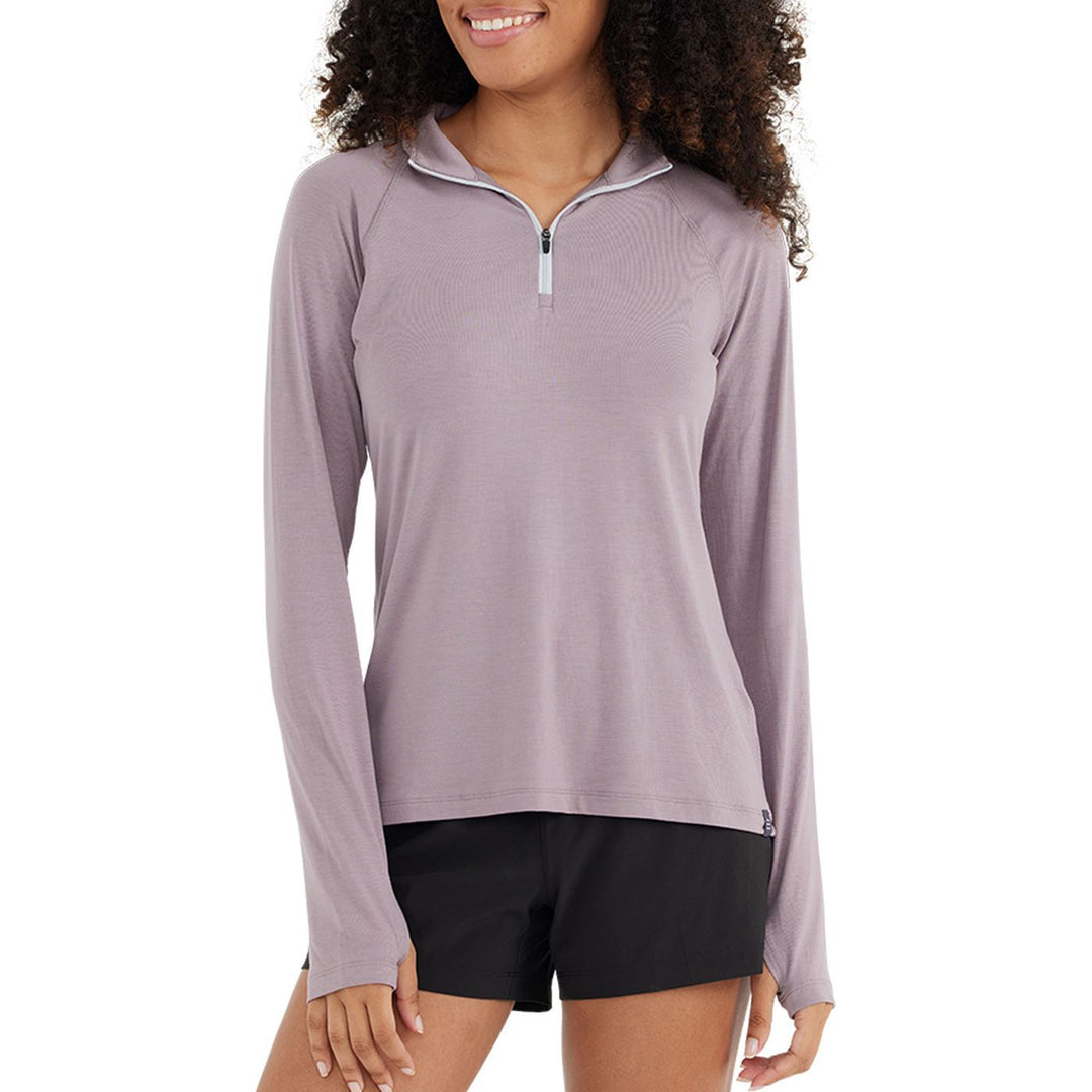 Free Fly Women's Bamboo Flex Quarter Zip | Tailwaters Fly Fishing