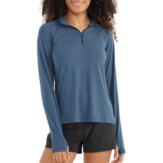 Free Fly Women's Bamboo Flex Quarter Zip | Tailwaters Fly Fishing