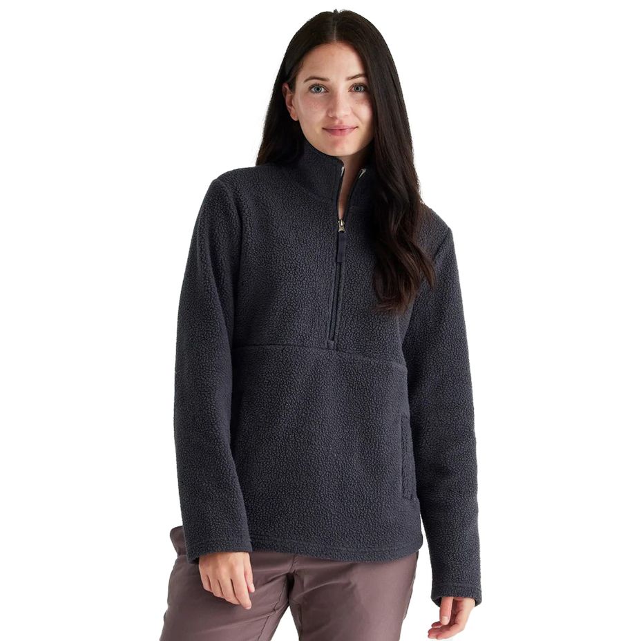 Free Fly Women's Bamboo Sherpa Fleece Half Zip | Tailwaters Fly Fishing