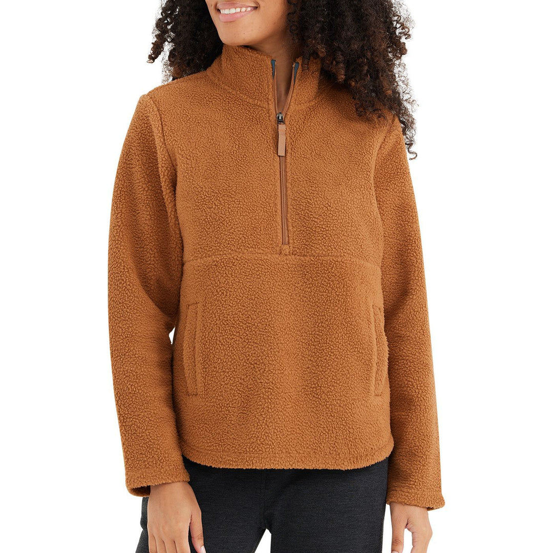 Free Fly Women's Bamboo Sherpa Fleece Half Zip | Tailwaters Fly Fishing