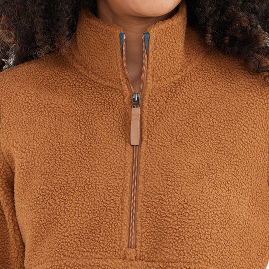 Free Fly Women's Bamboo Sherpa Fleece Half Zip | Tailwaters Fly Fishing