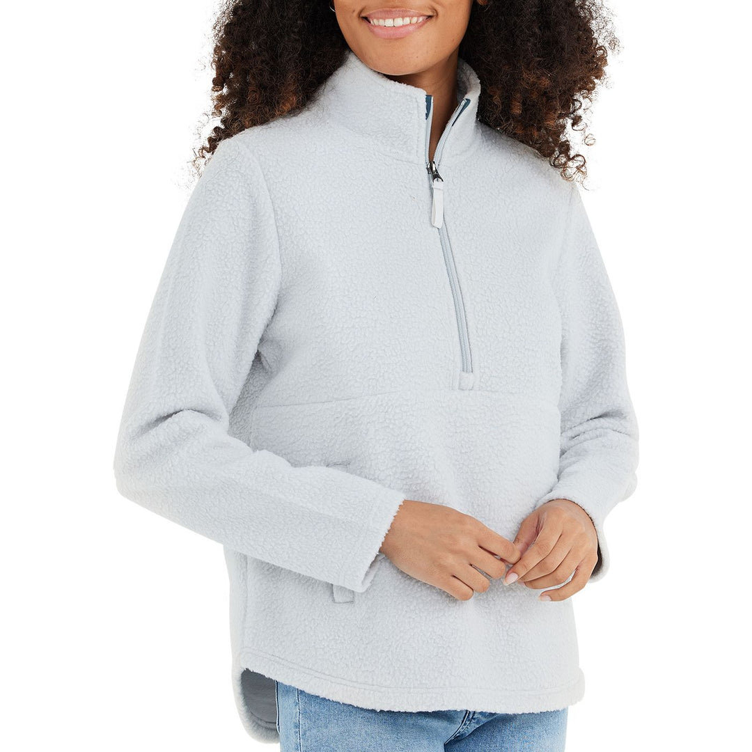 Free Fly Women's Bamboo Sherpa Fleece Half Zip | Tailwaters Fly Fishing