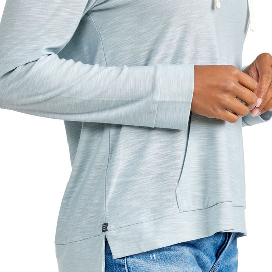 Free Fly Women's Bamboo Slub Hoody | Tailwaters Fly Fishing