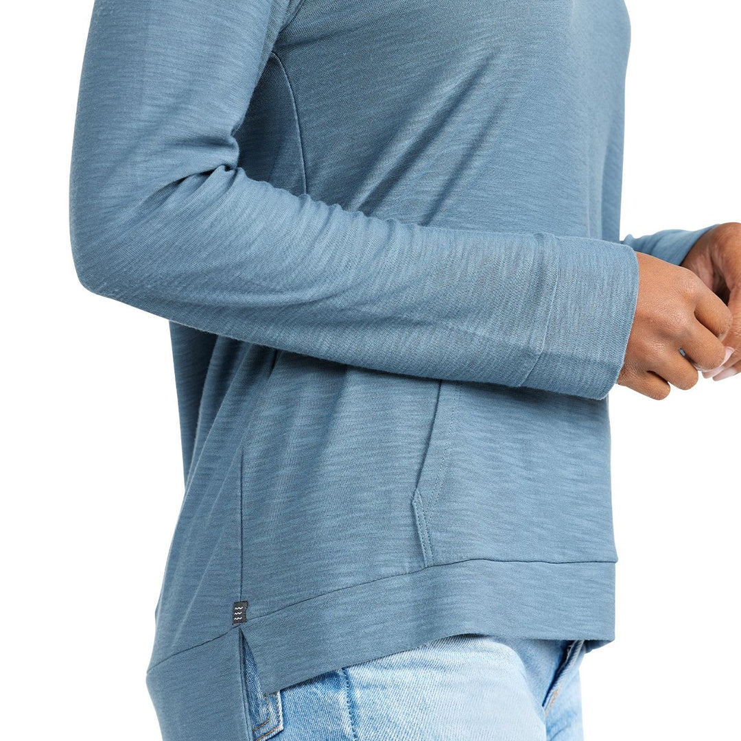 Free Fly Women's Bamboo Slub Hoody | Tailwaters Fly Fishing