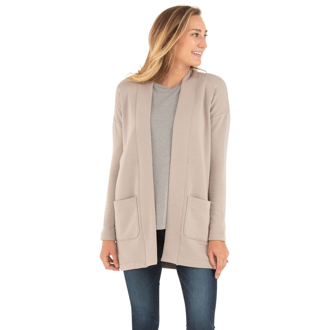 Free Fly Women's Bamboo Thermal Fleece Cardigan | Tailwaters Fly Fishing