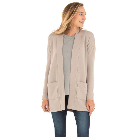 Free Fly Women's Bamboo Thermal Fleece Cardigan | Tailwaters Fly Fishing