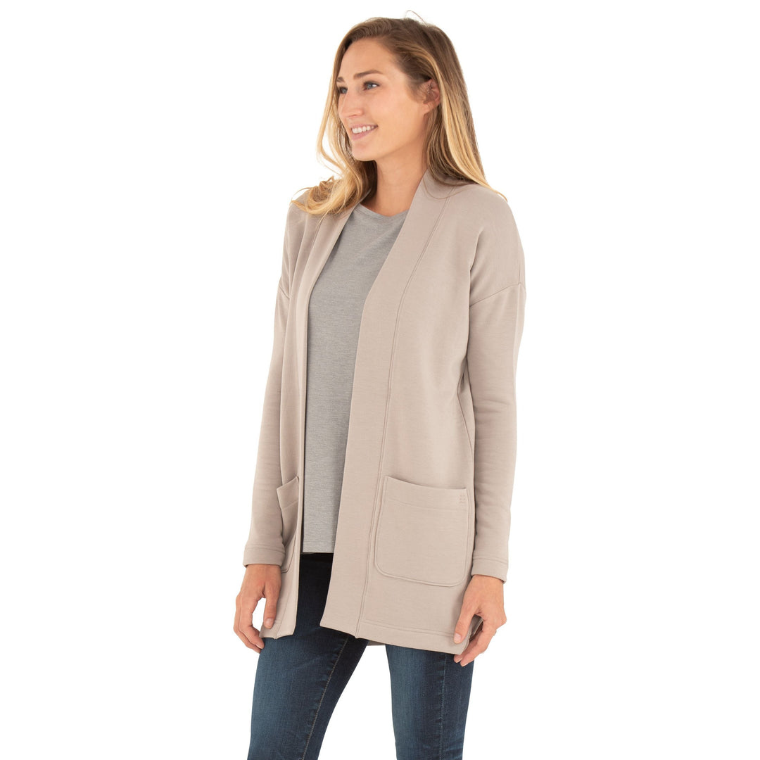 Free Fly Women's Bamboo Thermal Fleece Cardigan | Tailwaters Fly Fishing