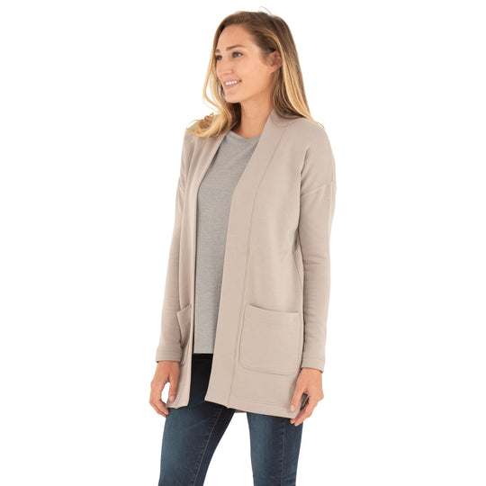 Free Fly Women's Bamboo Thermal Fleece Cardigan | Tailwaters Fly Fishing