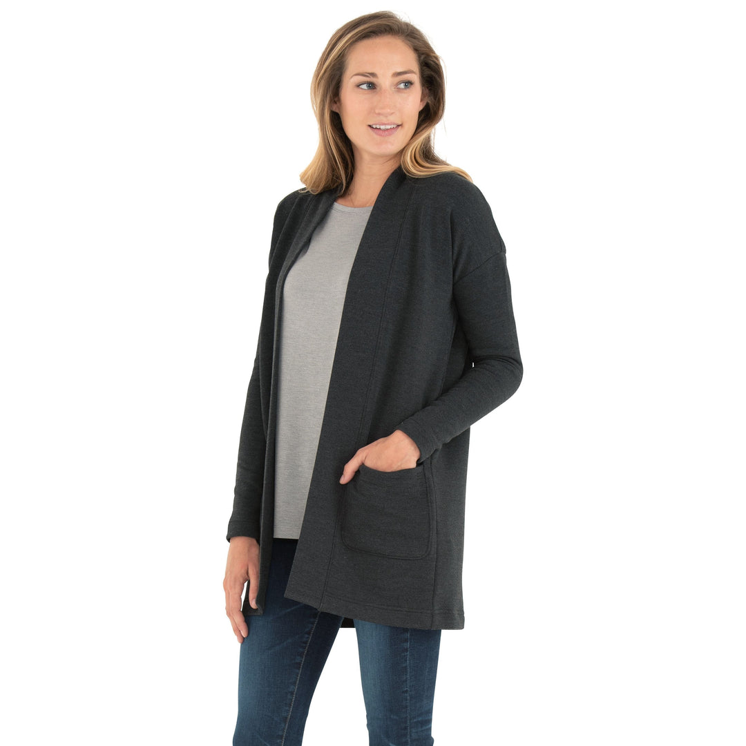 Free Fly Women's Bamboo Thermal Fleece Cardigan | Tailwaters Fly Fishing