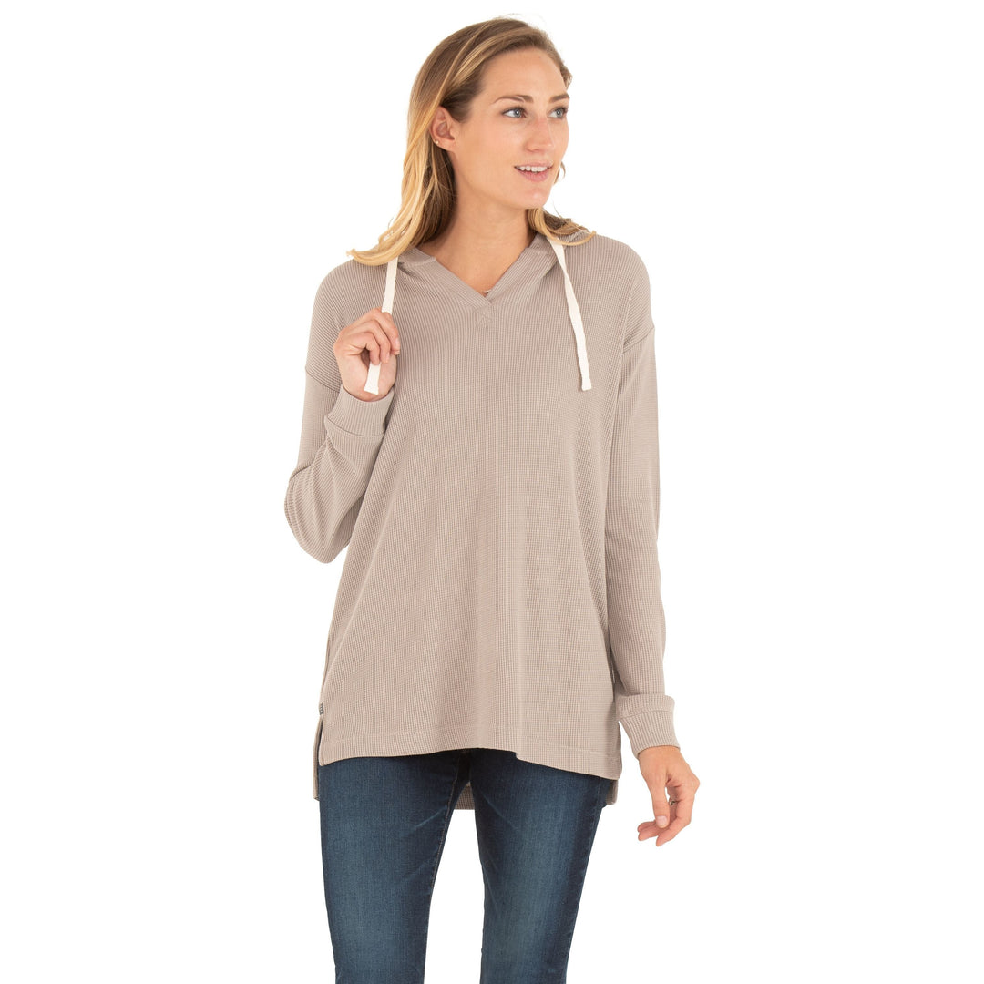 Free Fly Women's Bamboo Waffle Hoody | Tailwaters Fly Fishing