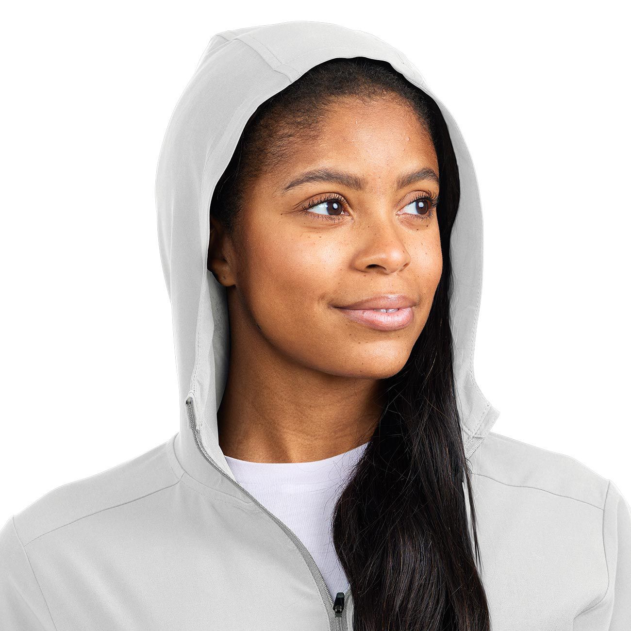 Free Fly Women's Breeze Jacket Light Grey Image 3