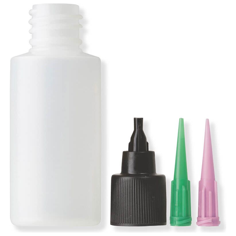 Loon Applicator Bottle, Cap & Needles Yellow Image 01